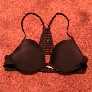 Black swim bikini top Victoria’s Secret NWOT